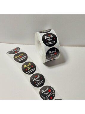 500 Sticker Roll Size 1 inch